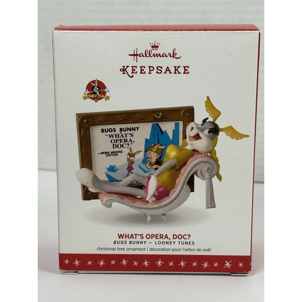 Hallmark Keepsake 2016 Bugs Bunny What's Opera Doc Ornament Looney Tunes